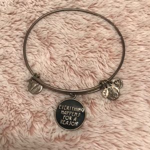 Everything happens for a reason Alex & ani silver